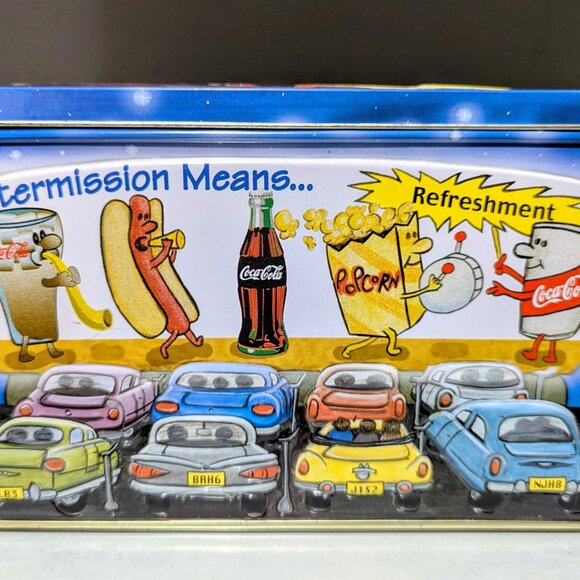 Bundle: M&M’s Christmas Tin + Coca-Cola Drive-In Tin - Picture 4 of 15